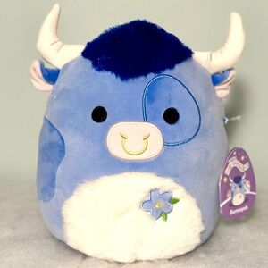 Squishmallows Bermayeh the Bull 12” Easter 2023  NEW WITH TAGS Meijer Release